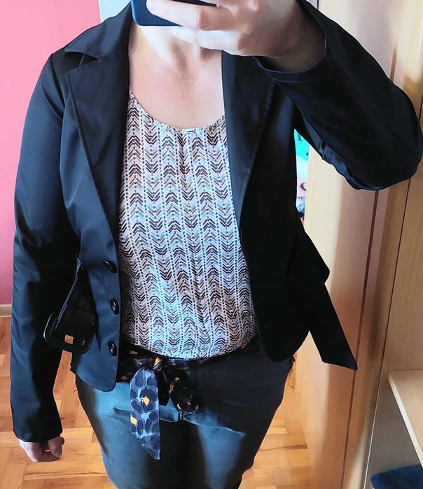 Żakiet czarny damski S/M