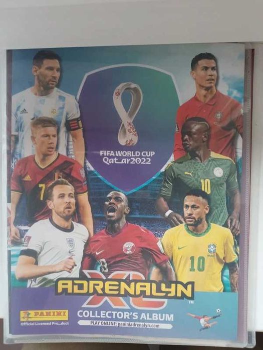 Panini Adrenalyn XL World Cup Qatar 2022 – album + poradnik + 21 kart