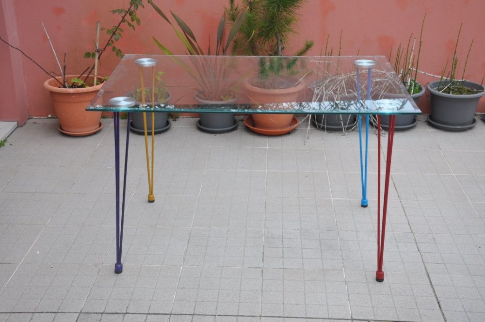 Vendo Mesa de Vidro Rectangular