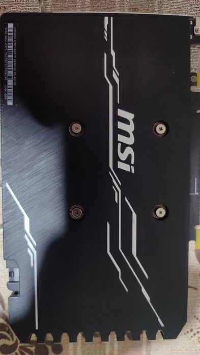 Продам відеокарту MSI GTX 1660 ti 6 gb (Відправлена)