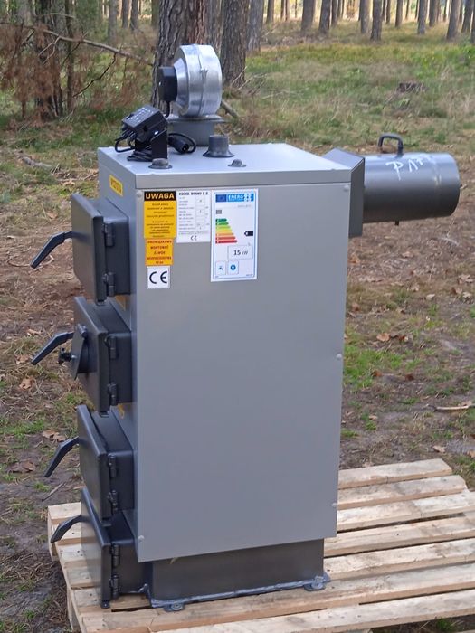 PIEC na DREWNO KOCIOŁ CO WĘGIEL 12KW piece kotły tradycyjne węglowy