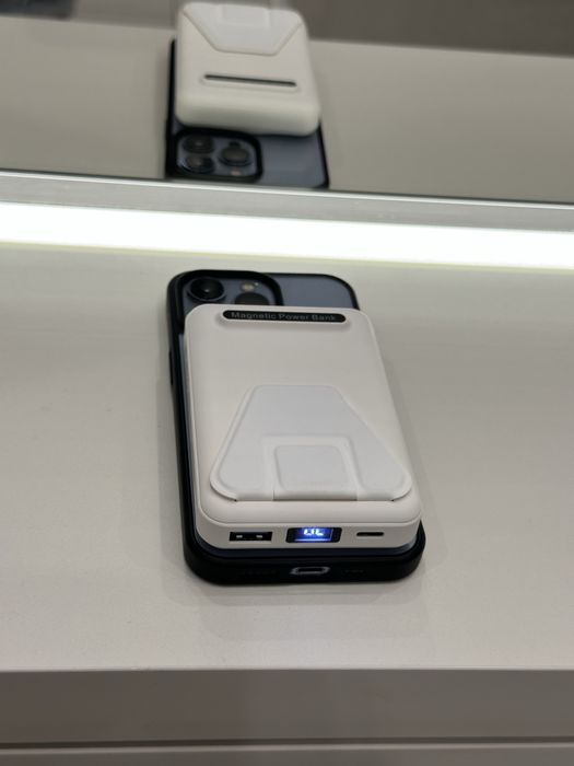 Magsafe Power bank 10000 mah беспроводной повербанк Podoru бездротовий