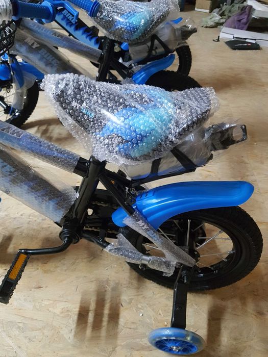 Rower dziecięcy  sport  12 cali niebieski dla dziecka 2 lata +