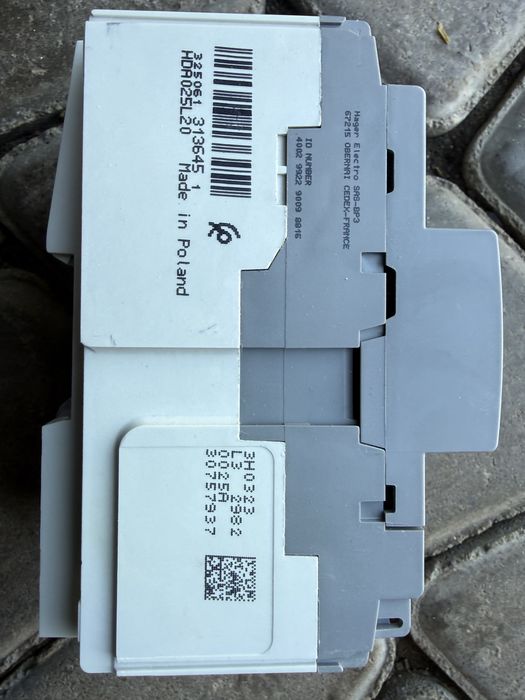 Автоматичний вимикач Hager HDA025L, 3P, 25A, 18kA, ip40, сліди експлуа