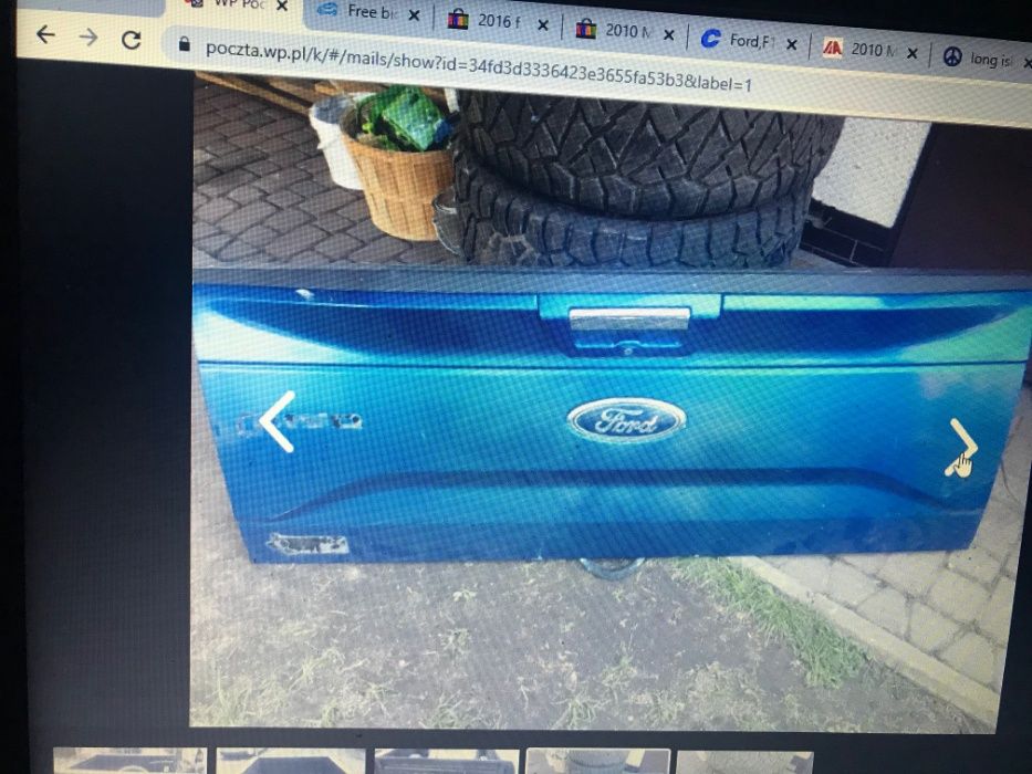 ford f 150 paka,klapa ,przykrycie paki