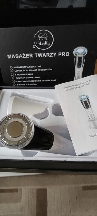 Masażer do twarzy Heelly mezoterapia bezigłowa  EMS 5w1 lifting
