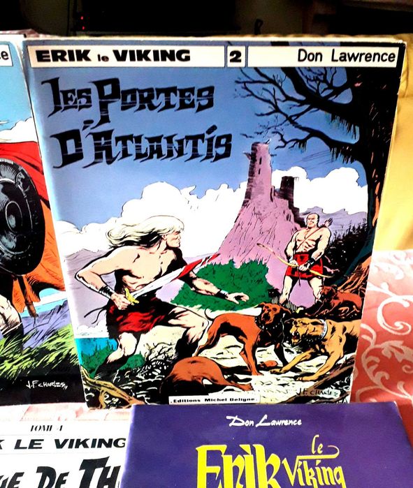 RARO - BD - Erik, le Viking de Don Lawrence (Edição em francês)