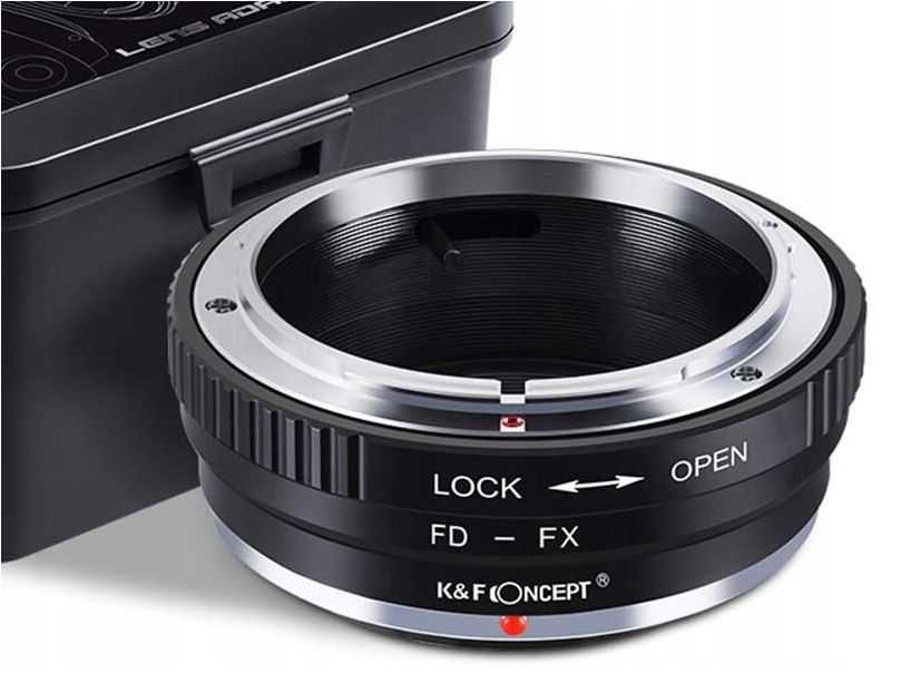 Adapter Canon FD na FX Fuji X-Pro1 X-E1 K&F Concept KF06.108