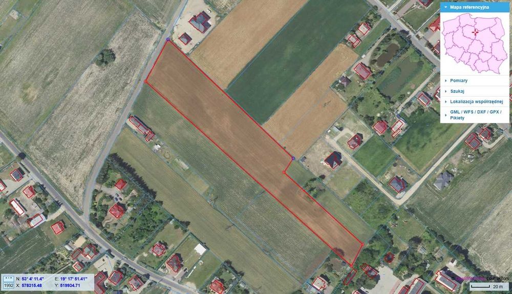 Działka 1,51 ha z warunkami zabudowy - Widok 4