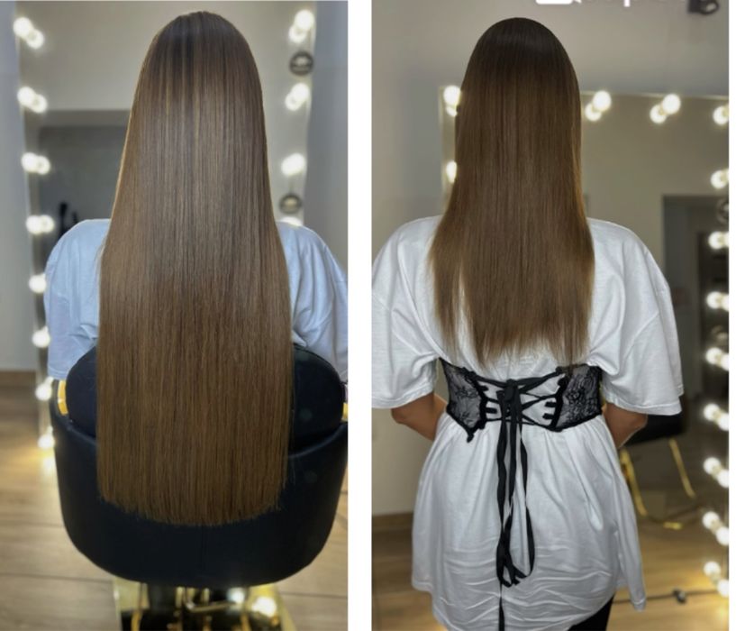 Przedłużanie zagęszczanie włosów