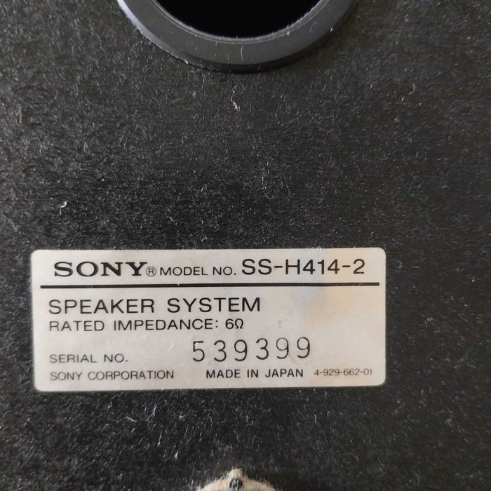 Colunas Sony impecáveis