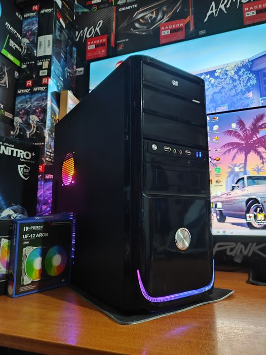 видеокарта 8 гб.Игровой системный блок,пк,компьютер rx 470,intel i5