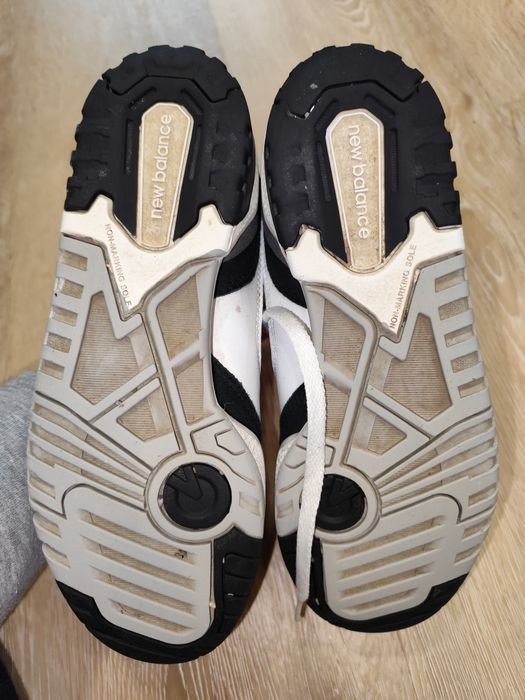 Tênis new balance 550 número 39 (branco e preto)