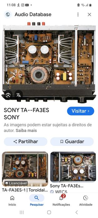 Sony gama es amp