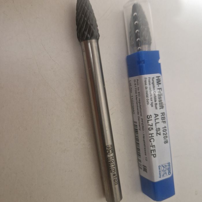 WYPRZEDAZ Frezy/pilniki obrotowe fi 8 firmy Pferd