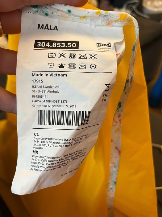 Fartuch do malowania z długim rękawem