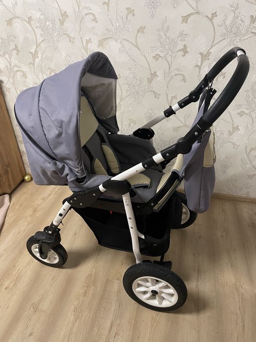 Дитяча коляска 2в1 , люлька + прогулка