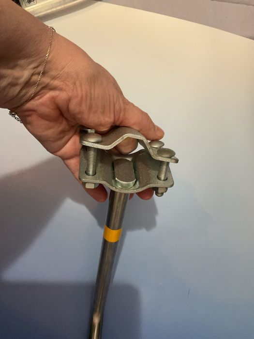 Smycz dla psa do montażu przy rowerze