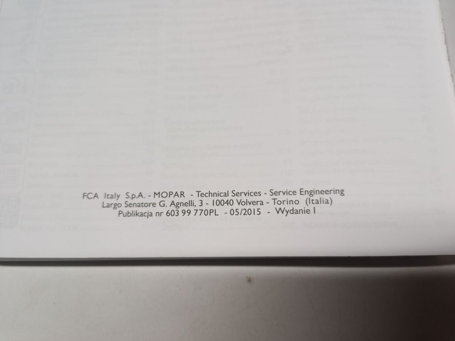 Instrukcja obsługi fiat Ducato,Jumper,Boxer