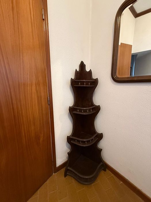 Móvel de canto madeira maciça