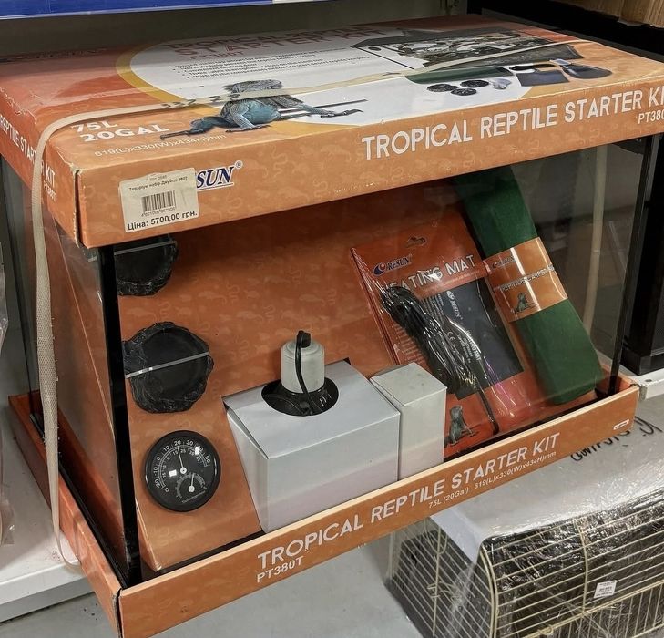 Новий Тераріум Resun Tropical Starter Kit PT-380T