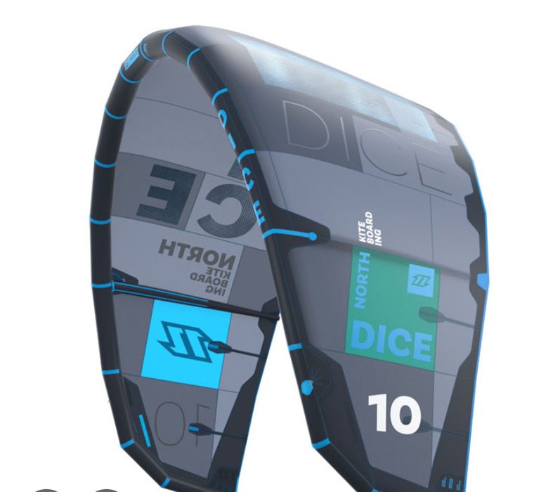 Kite North Dice 9 m 2018 e barra