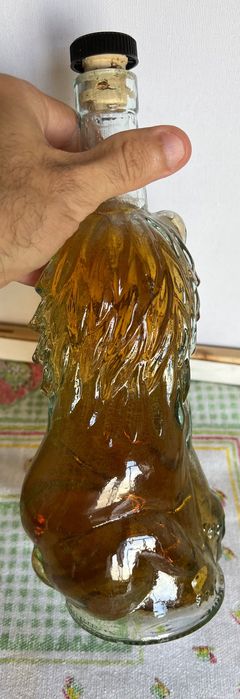 Leao garrafa de vidro vazia sporting licor vidro bar