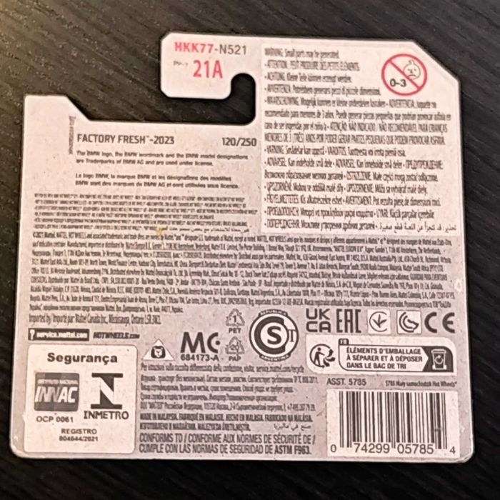 BMW 507 Hot Wheels 2023 r. 120/250 HKK77-N521 nr 1223