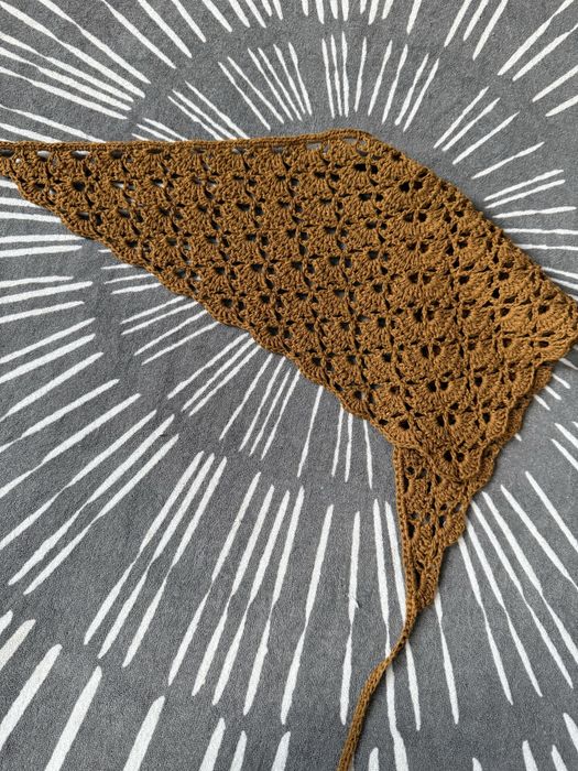 Хустка вязана ,для фотосесії