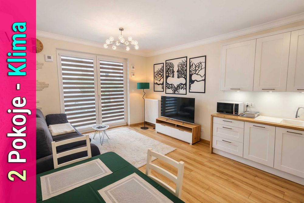 47 m2 - NOWE osiedle | Stylowe 2 pokoje | Wysoki standard | Klima