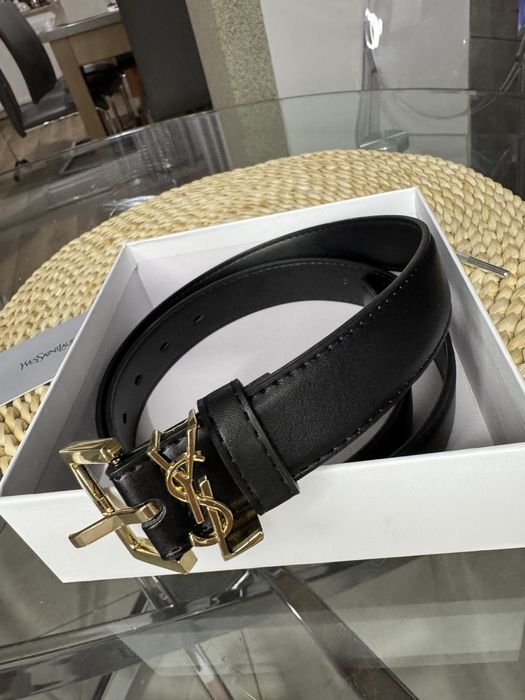 Czarny pasek Ysl