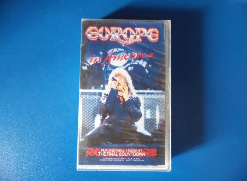Видеокассета VHS Europe "In America"