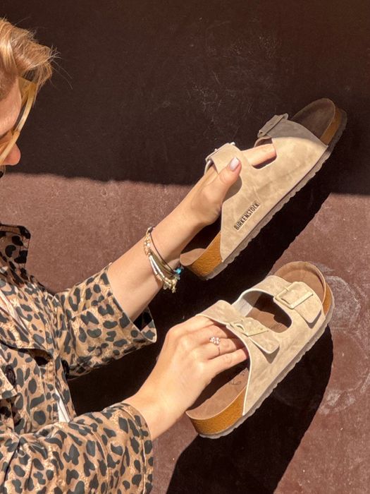 Біркенштоки сірі, чорні, беж, білі та беж з камінцями 36-40 розміри