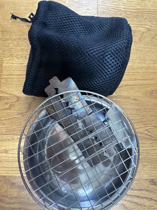 Tomshoo Camping Piec Przenośna składana kuchenka na drewno