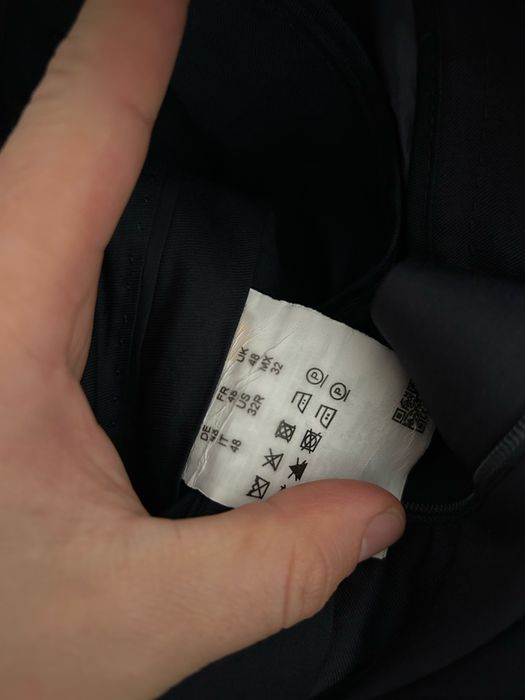 Garnitur BOSS M/L wełna Set marynarka 40E spodnie 32R