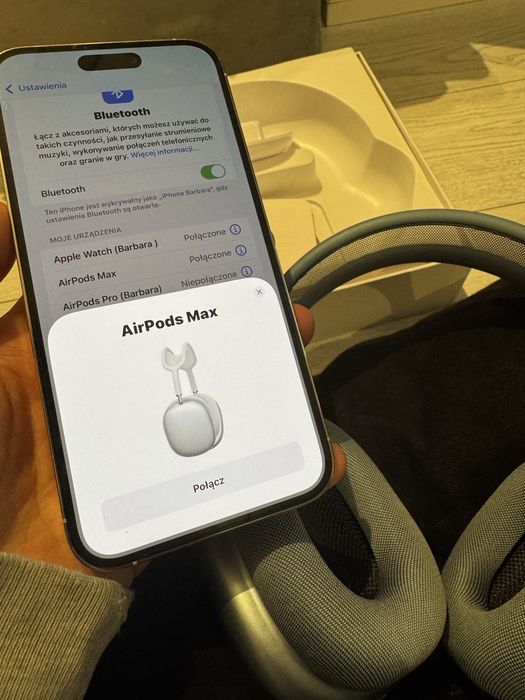 Air Pods Max Apple uzywane