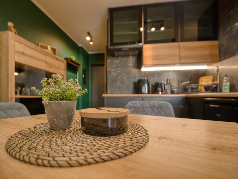 Apartament nad brzegiem jeziora, sauna, balia, ognisko