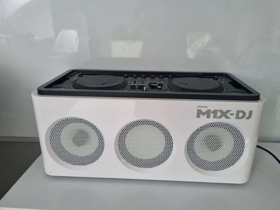 Zestaw Dj. Konsolja glosnik 80W  Philips M1X-DJ