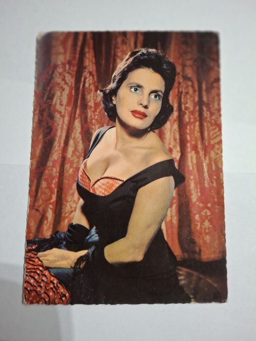 Postal antigo Amália Rodrigues