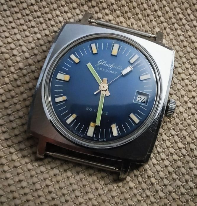 Zegarek Glashutte Spezmatic chromowany stan bardzo dobry . Dostawa gratis. Czytaj opis.