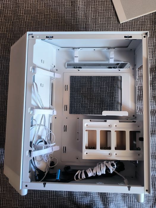 Корпус ПК NZXT H6 flow  white