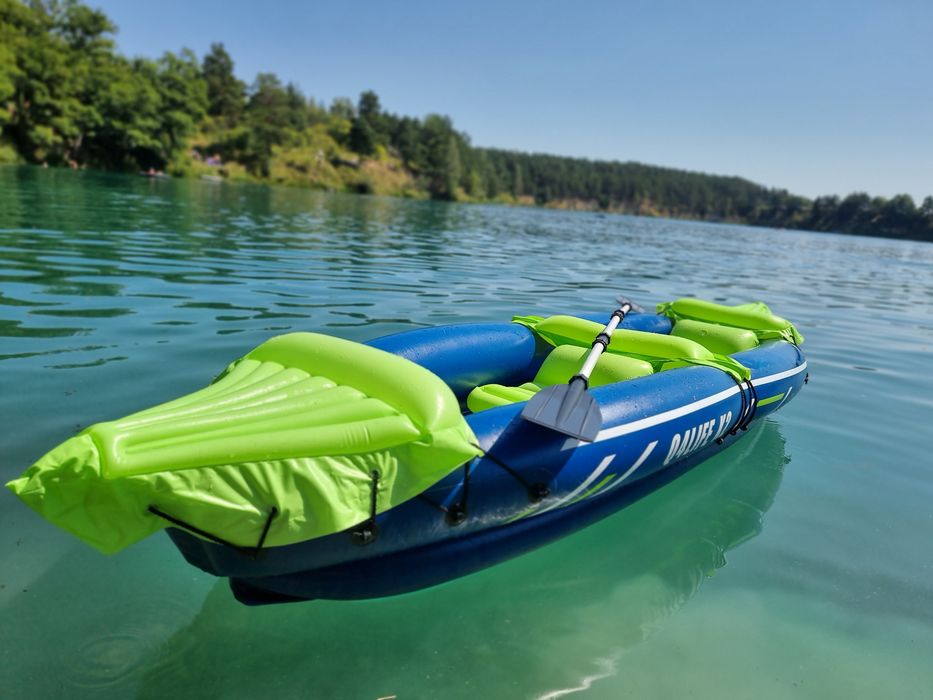 Kajak 2 osobowy z dmuchanymi siedzeniami