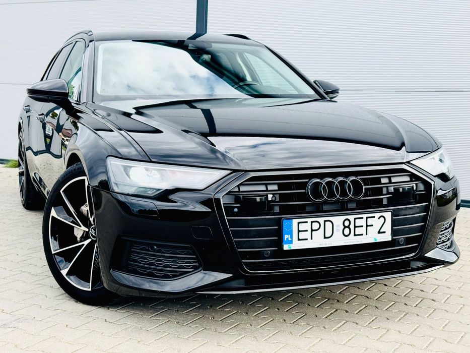 Audi A6 Avant FVAT 23% 204 PS Distronic Radary Led El Klapa Skóra Hak Webasto Serwis