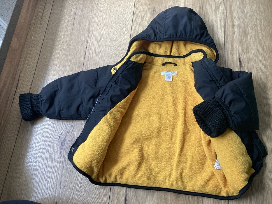Kurtka z odpinanym kapturem H&M, 74 cm.