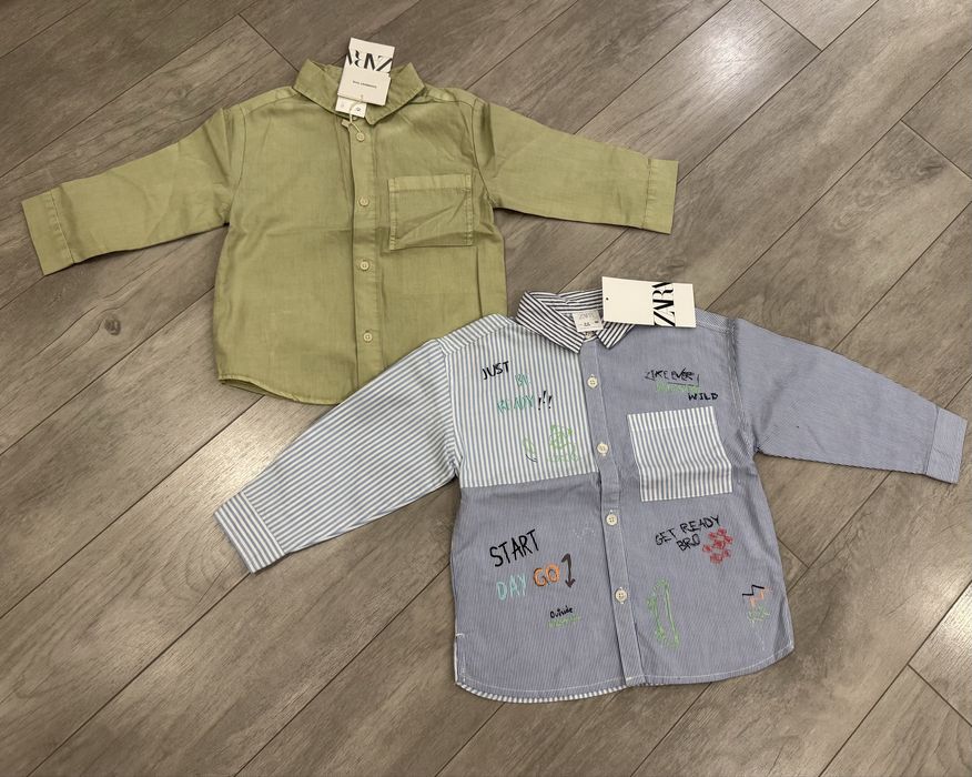 Рубашка Zara 92cm та 98cm
