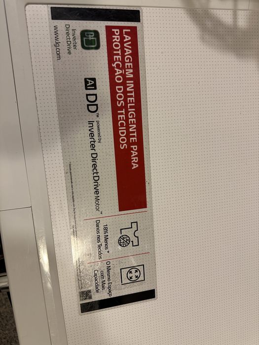 Máquina lavar roupa 8 kgs LG