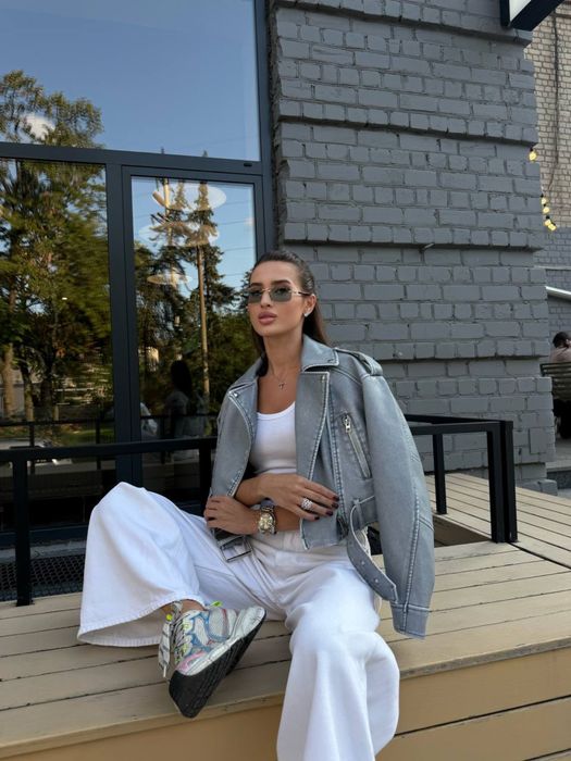 Косуха куртка шкіряна