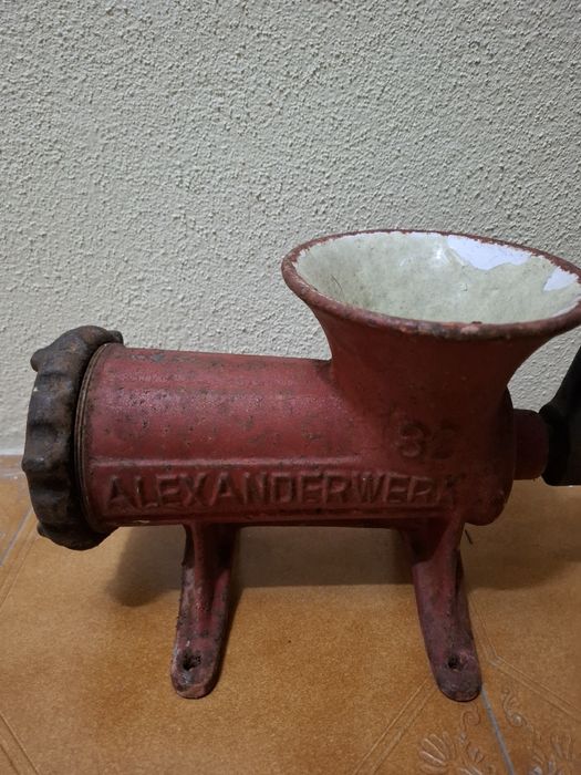 Trituradora de Carne de talho antigo