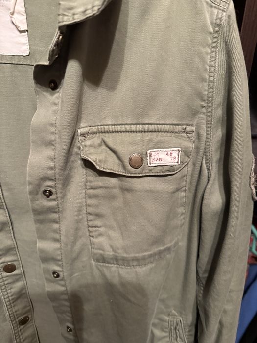 Bluza militarna z grubej bawełny H&M r.38