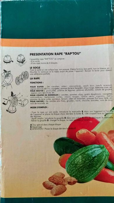 Máquina para picar, ralar ou moer (como nova)